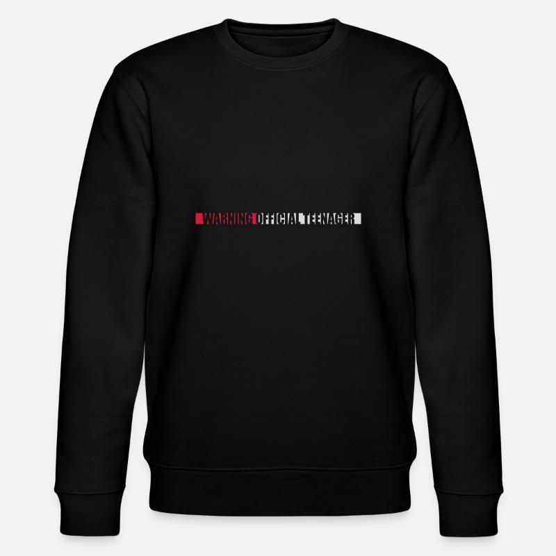 avertissement citation officielle d’adolescent - Sweat bio CHANGER Stanley/Stella Unisexe - noir