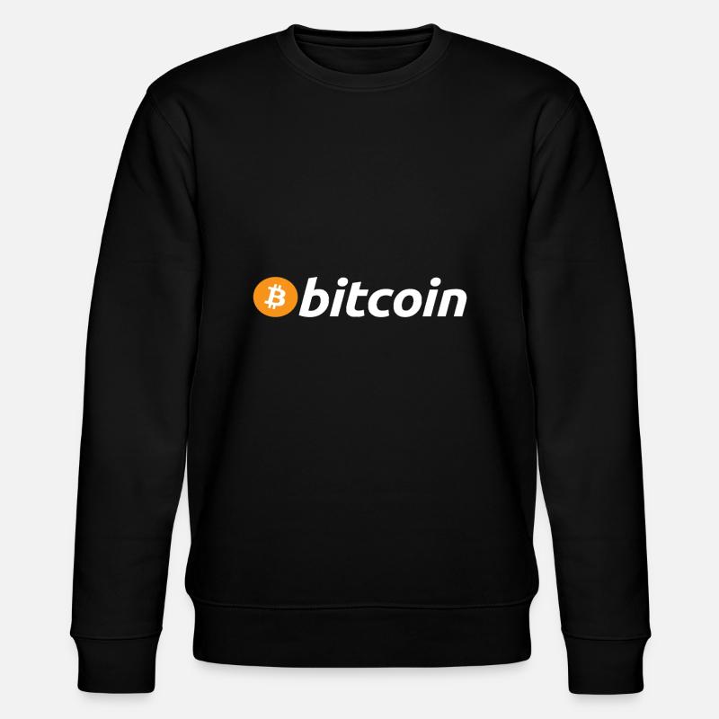 BITCOIN - Stanley/Stella Unisex Bio-Sweatshirt CHANGER  - Schwarz