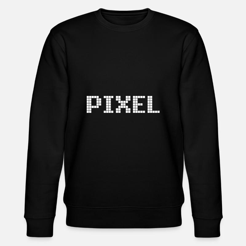 Pixel - Stanley/Stella Unisex Bio-Sweatshirt CHANGER  - Schwarz