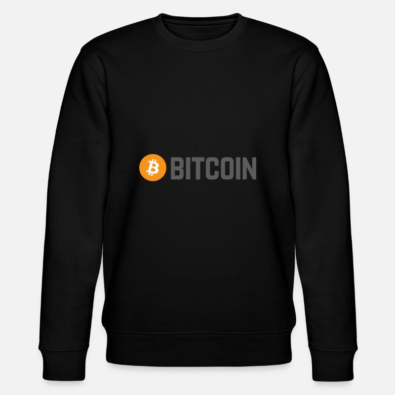 Bitcoin (Bitcoin) - Stanley/Stella Unisex Bio-Sweatshirt CHANGER  - Schwarz