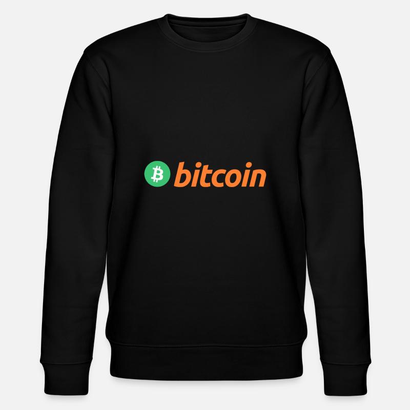 Bitcoin - Stanley/Stella CHANGER Unisex Organic Sweatshirt - black