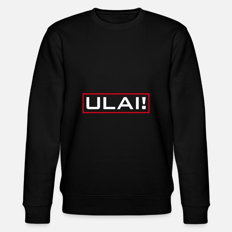 Ulai. Oh Mann. Herrjeh! - Stanley/Stella Unisex Bio-Sweatshirt CHANGER  - Schwarz