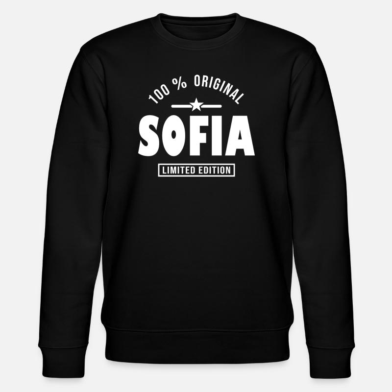 Sofia, Sofia - Stanley/Stella CHANGER Unisex Organic Sweatshirt - black