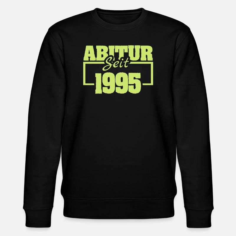 Abiturient 1995 - Stanley/Stella Unisex Bio-Sweatshirt CHANGER  - Schwarz