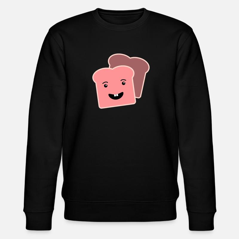 Pink Toasts Geschenk - Stanley/Stella Unisex Bio-Sweatshirt CHANGER  - Schwarz