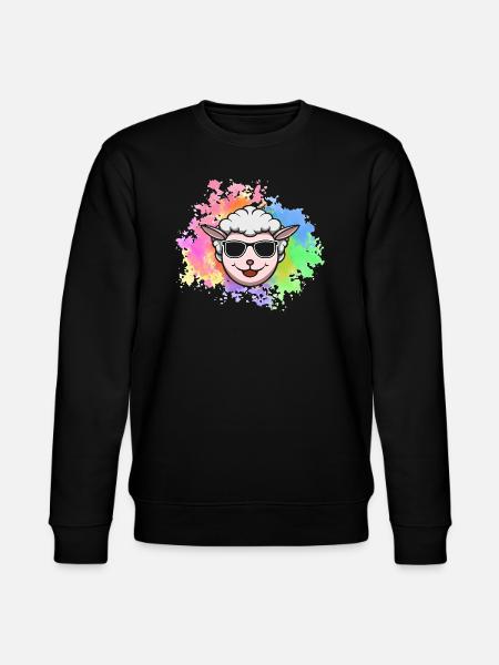 Shepherd Sheep - Stanley/Stella CHANGER Unisex Organic Sweatshirt - black