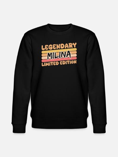 Milina - Sweat bio CHANGER Stanley/Stella Unisexe - noir