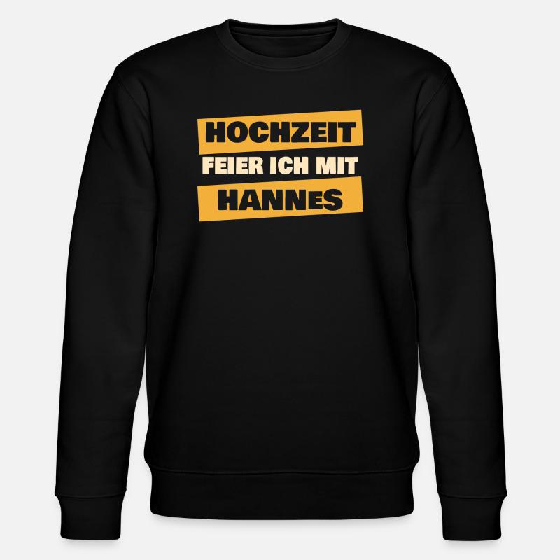 Hannes - Stanley/Stella CHANGER Unisex Organic Sweatshirt - black