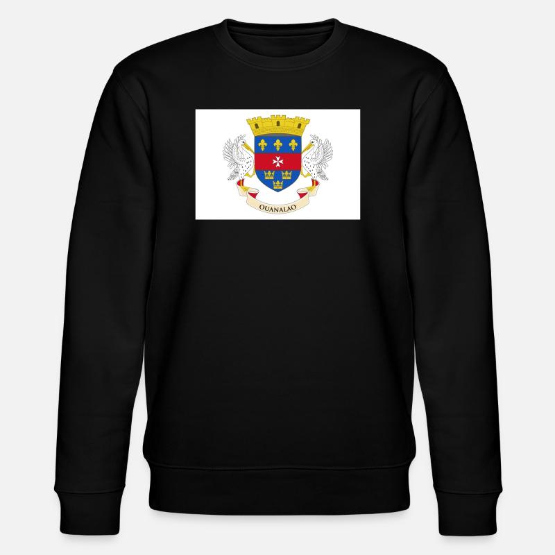 Saint Barthélemy - Stanley/Stella Unisex Bio-Sweatshirt CHANGER  - Schwarz