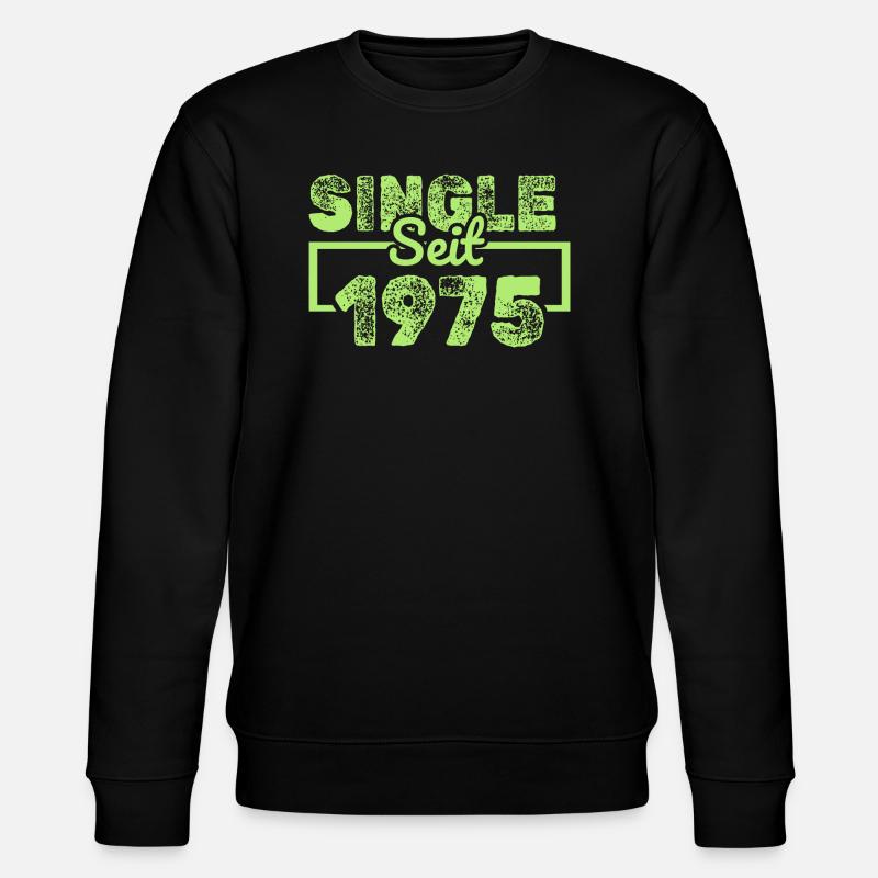seit 1975 - Stanley/Stella Unisex Bio-Sweatshirt CHANGER  - Schwarz