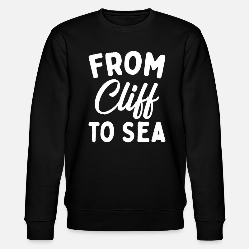 Diver Diving Cliff Diver - Stanley/Stella CHANGER Unisex Organic Sweatshirt - black