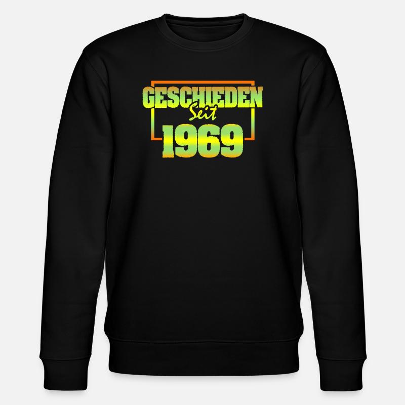Ehemann 1969 - Stanley/Stella Unisex Bio-Sweatshirt CHANGER  - Schwarz