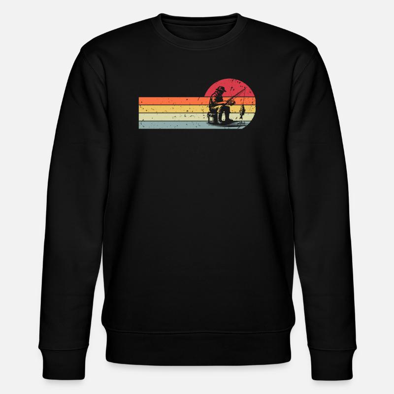 Pêche Pêcheurs Pêche - Sweat bio CHANGER Stanley/Stella Unisexe - noir