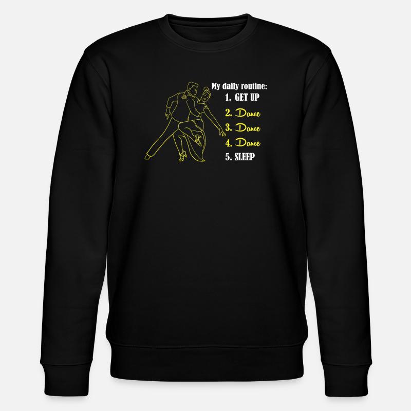 Valse Danse de couple - Sweat bio CHANGER Stanley/Stella Unisexe - noir