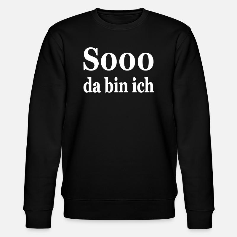 Party - Stanley/Stella Unisex Bio-Sweatshirt CHANGER  - Schwarz