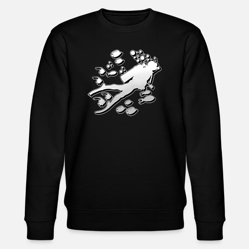 Plongeurs - Sweat bio CHANGER Stanley/Stella Unisexe - noir