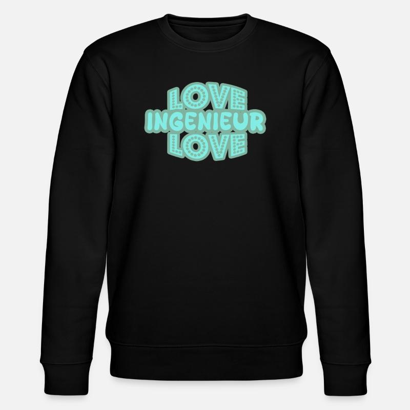 L’ingénieur comme un dicton - Sweat bio CHANGER Stanley/Stella Unisexe - noir