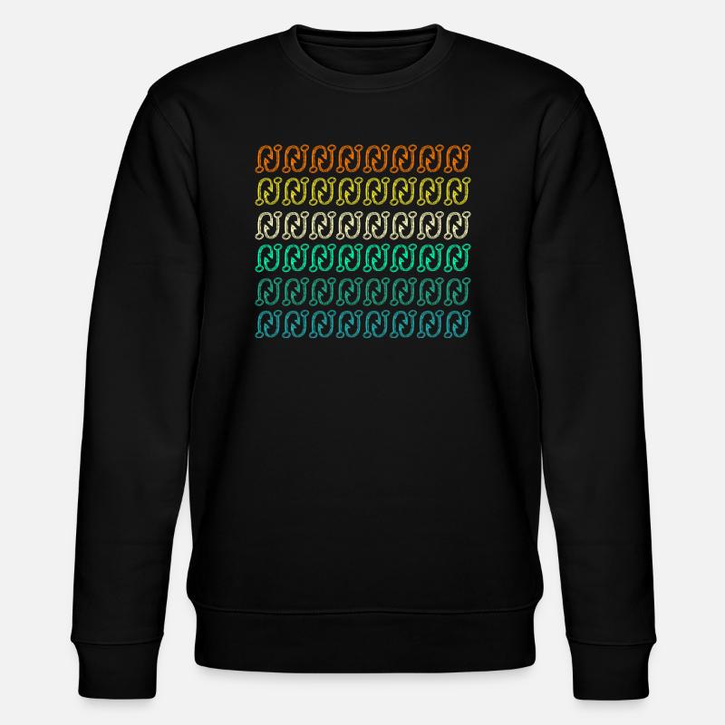 Pêche à la ligne - Sweat bio CHANGER Stanley/Stella Unisexe - noir