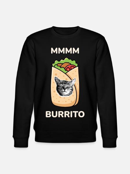 MMMM Burrito - Stanley/Stella CHANGER Unisex Organic Sweatshirt - black
