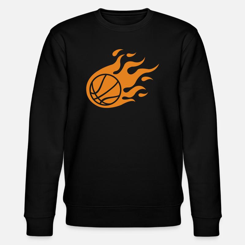 Feu de basket-ball - Sweat bio CHANGER Stanley/Stella Unisexe - noir