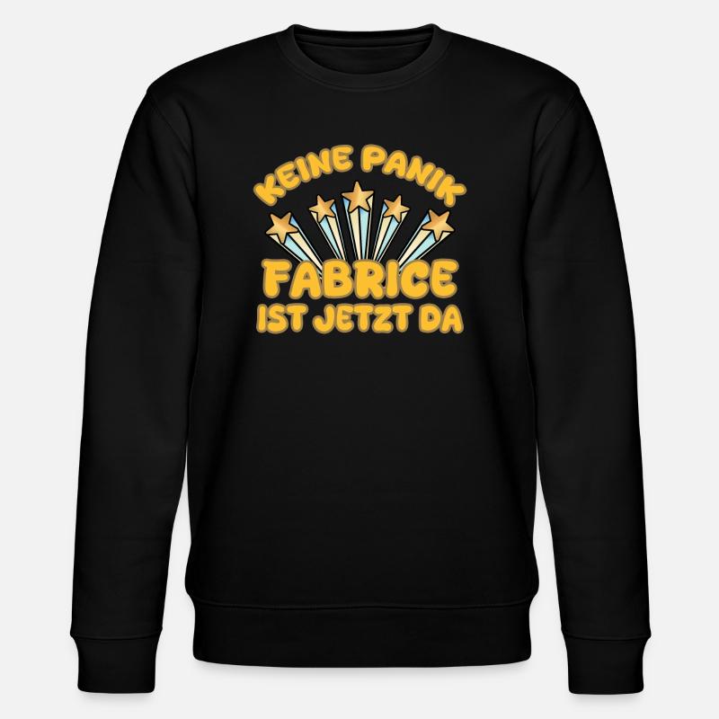 Fabrice comme prénom - Sweat bio CHANGER Stanley/Stella Unisexe - noir