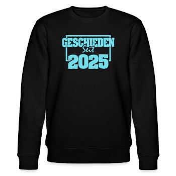 Single 2025 - Stanley/Stella Unisex Bio-Sweatshirt CHANGER  - Schwarz - Vorne - Nik (191cm) & Marisol (170cm)