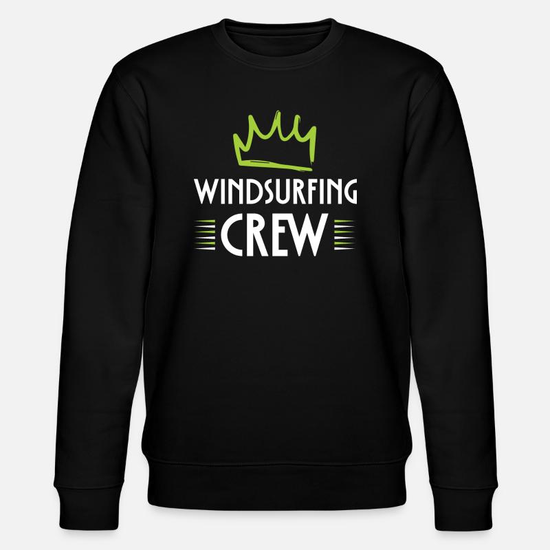 Windsurfing Crew - Stanley/Stella Unisex Bio-Sweatshirt CHANGER  - Schwarz