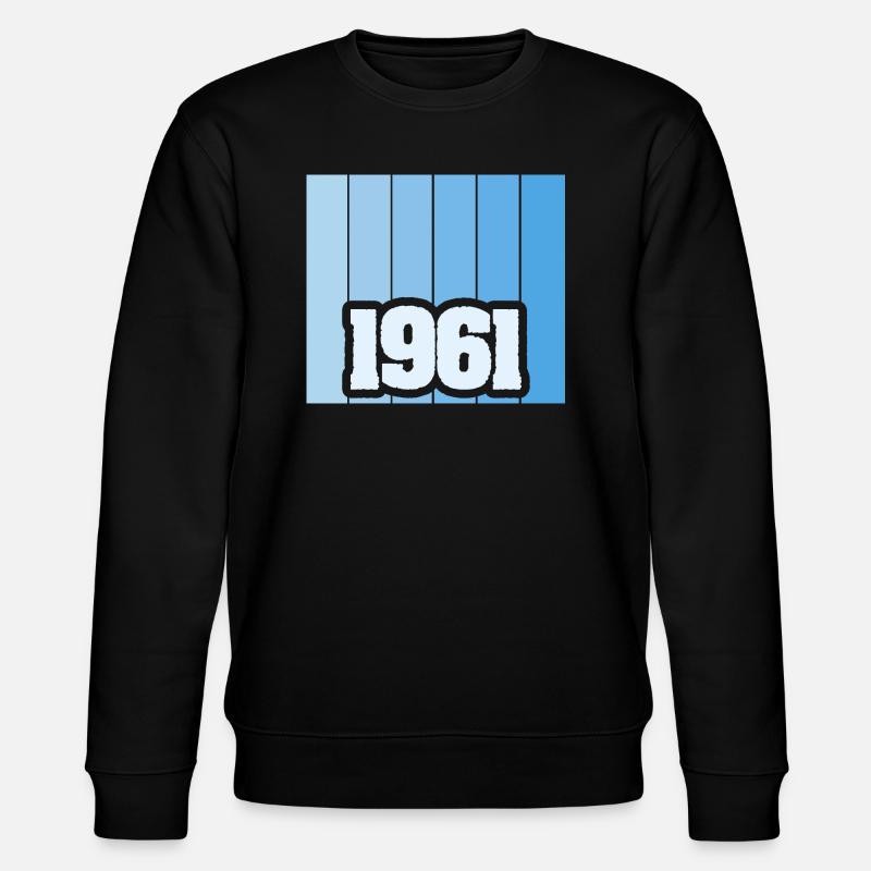 1961 - Stanley/Stella CHANGER Unisex Organic Sweatshirt - black