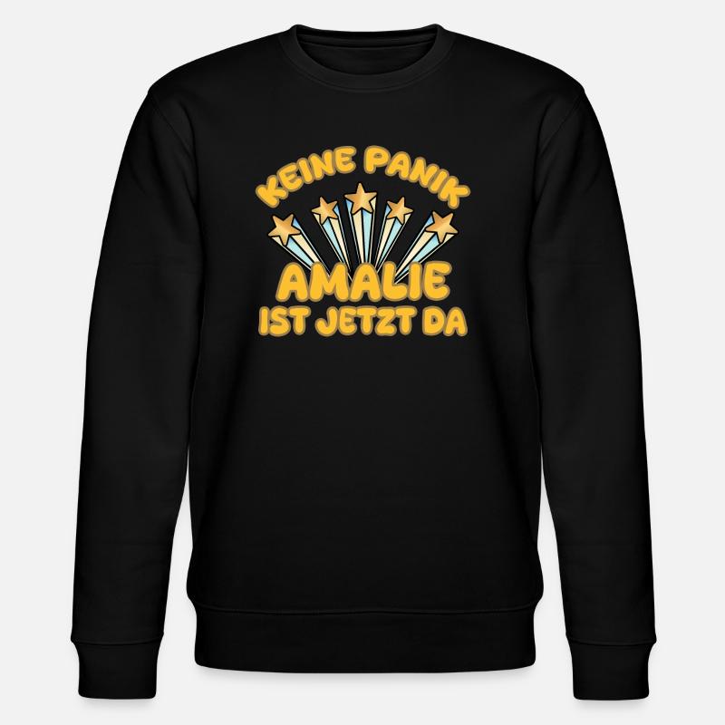 Amalie - Stanley/Stella Unisex Bio-Sweatshirt CHANGER  - Schwarz