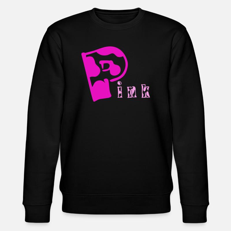 Pink - Stanley/Stella Unisex Bio-Sweatshirt CHANGER  - Schwarz