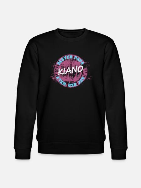 Gift for Kiano - Stanley/Stella CHANGER Unisex Organic Sweatshirt - black