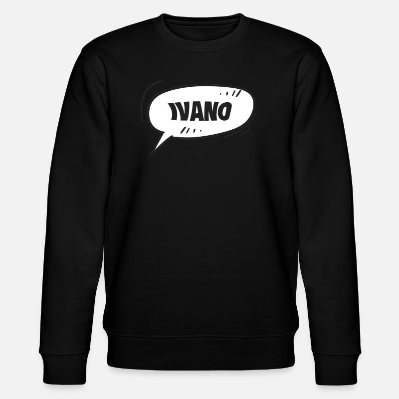 Ivano Ivano - Sweat bio CHANGER Stanley/Stella Unisexe - noir