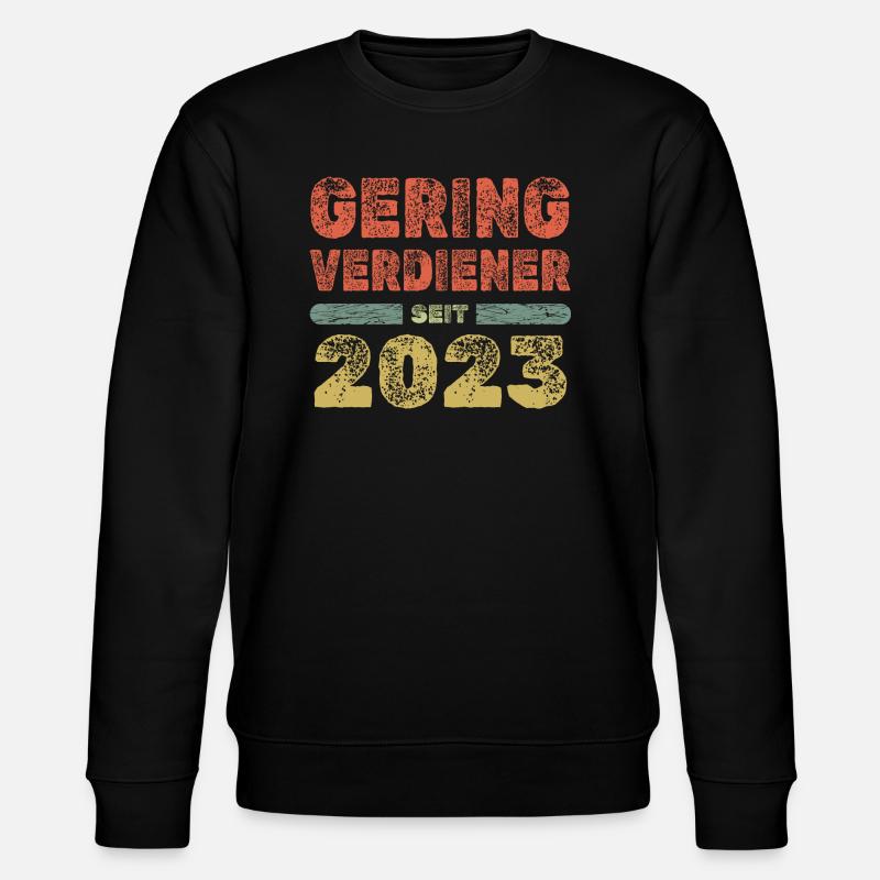 Année 2023 - Sweat bio CHANGER Stanley/Stella Unisexe - noir