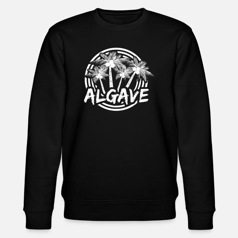 Algave als Urlaub - Stanley/Stella Unisex Bio-Sweatshirt CHANGER  - Schwarz