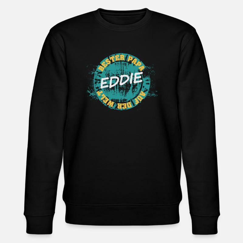 Eddie - Stanley/Stella Unisex Bio-Sweatshirt CHANGER  - Schwarz