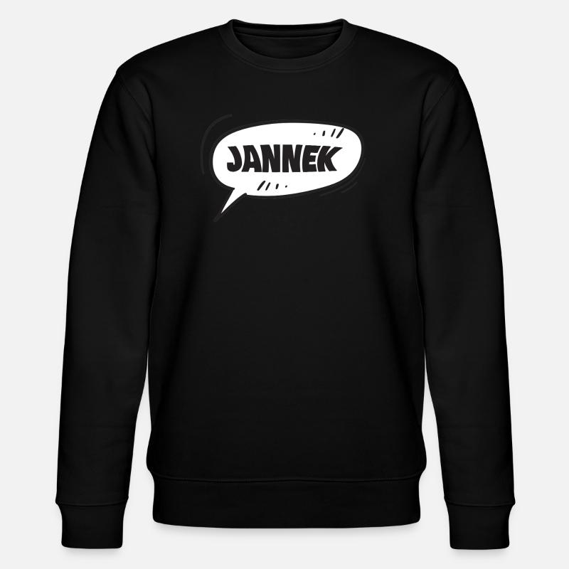 Jannek Jannek - Sweat bio CHANGER Stanley/Stella Unisexe - noir