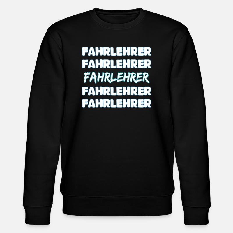 Job Driving Instructor - Stanley/Stella CHANGER Unisex Organic Sweatshirt - black