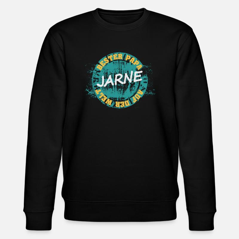 Father's Day Jarne - Stanley/Stella CHANGER Unisex Organic Sweatshirt - black