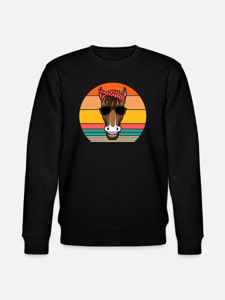 Monter à cheval - Sweat bio CHANGER Stanley/Stella Unisexe - noir