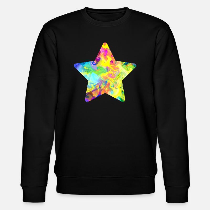 Stern - Stanley/Stella Unisex Bio-Sweatshirt CHANGER  - Schwarz