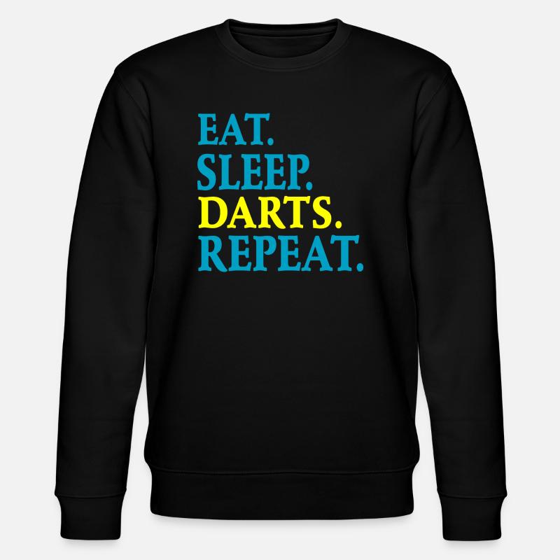 Fléchettes - Sweat bio CHANGER Stanley/Stella Unisexe - noir