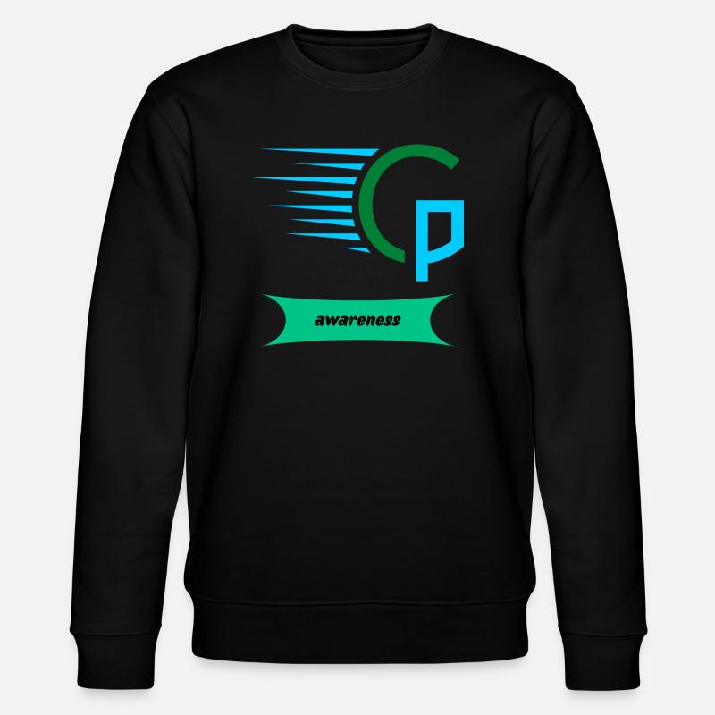 Cp-Bewusstsein - Stanley/Stella Unisex Bio-Sweatshirt CHANGER  - Schwarz