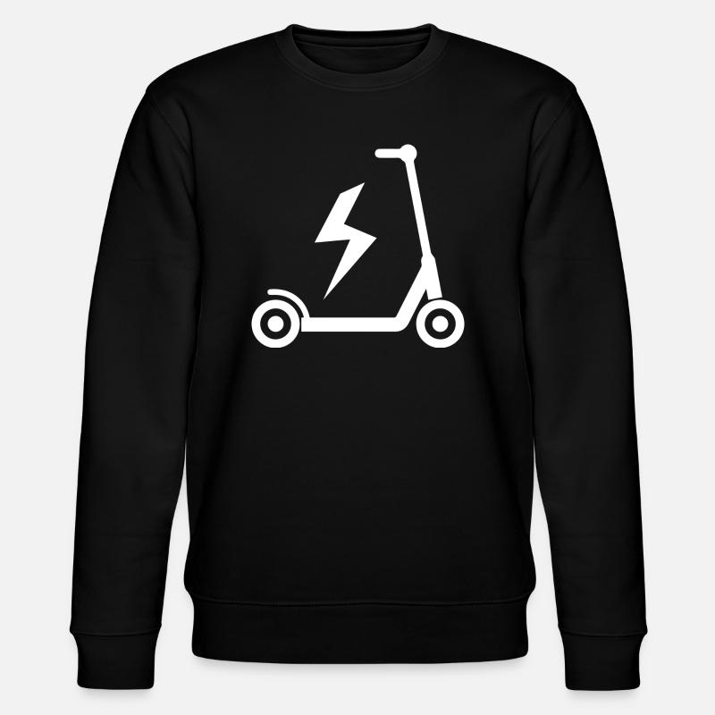 E-Scooter E-Roller Scooter - Sweat bio CHANGER Stanley/Stella Unisexe - noir