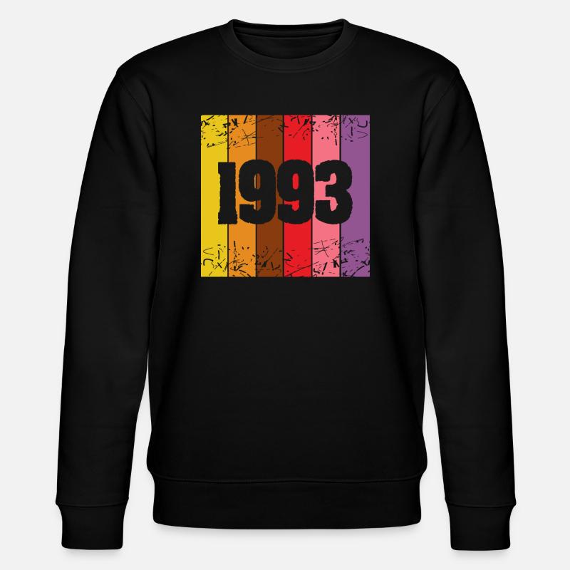 Né en 1993 - Sweat bio CHANGER Stanley/Stella Unisexe - noir