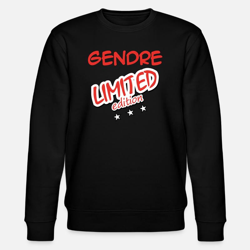 GENDRE LIMITED EDITION - Stanley/Stella Unisex Bio-Sweatshirt CHANGER  - Schwarz