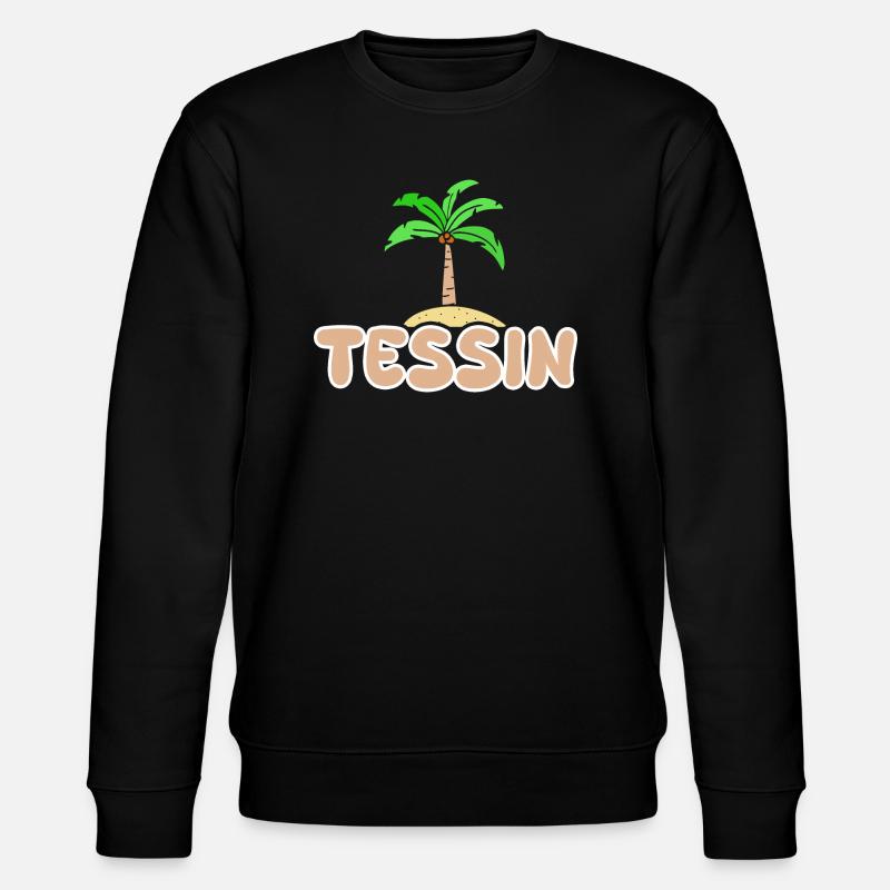 Le Tessin comme le Tessin - Sweat bio CHANGER Stanley/Stella Unisexe - noir