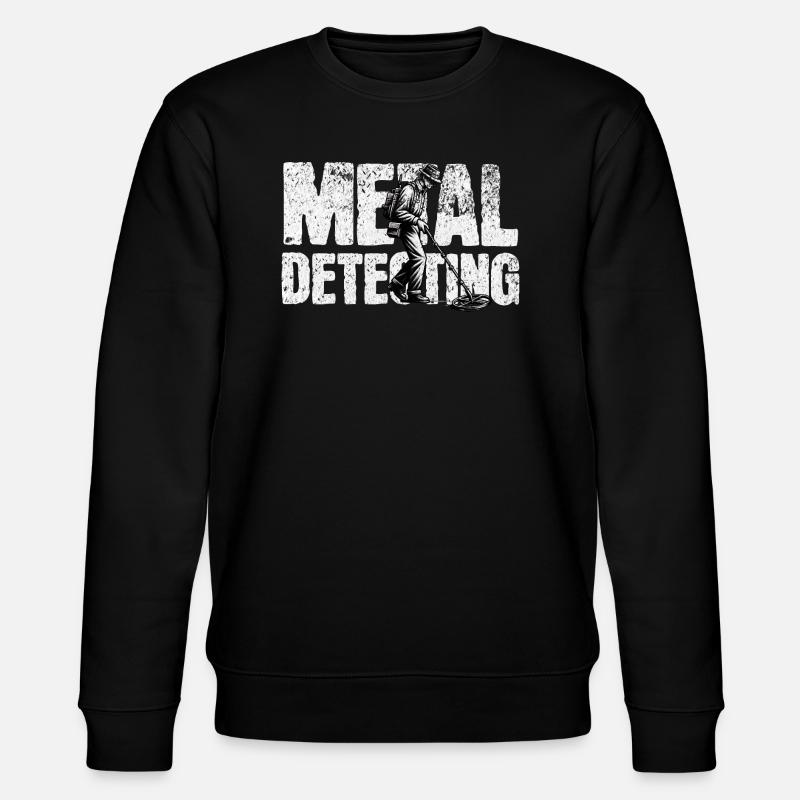 Probing Metal Detector - Stanley/Stella CHANGER Unisex Organic Sweatshirt - black