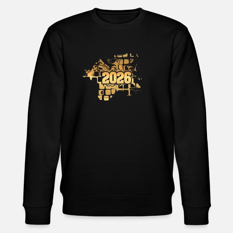 Gold 2026 - Stanley/Stella Unisex Bio-Sweatshirt CHANGER  - Schwarz