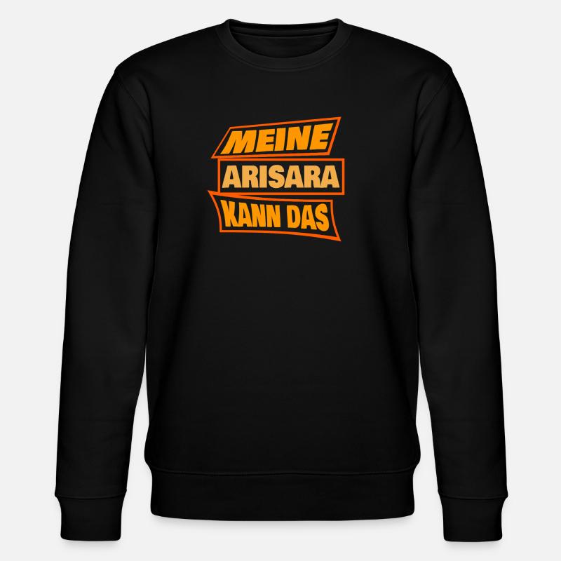 Arisara - Stanley/Stella CHANGER Unisex Organic Sweatshirt - black