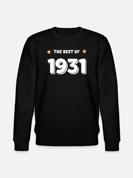 Best of 1931 - Stanley/Stella CHANGER Unisex Organic Sweatshirt - black